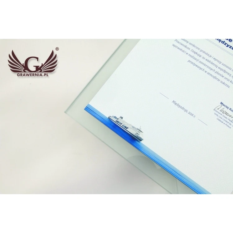 Certificate of Recognition - Colorful UV Print - DUV008