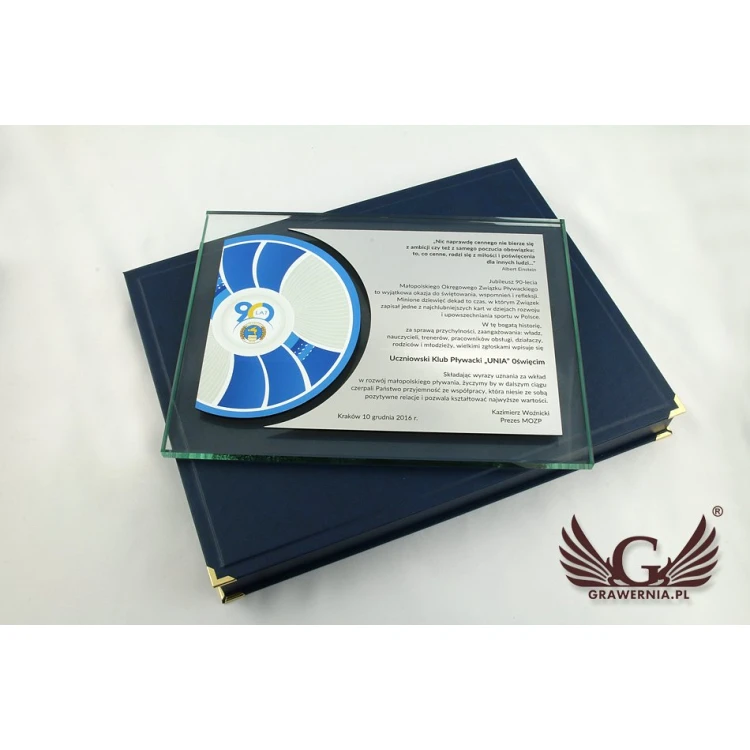 Certificate of Recognition - Horizontal - UV Color Print - DUV015