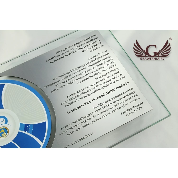 Certificate of Recognition - Horizontal - UV Color Print - DUV015