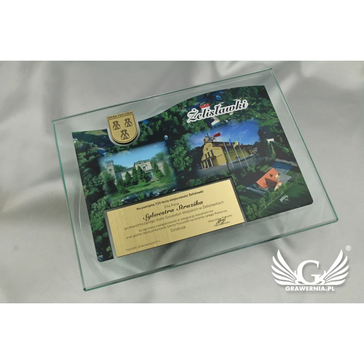 Certificate of Recognition - Horizontal - UV Color Print - DUV020