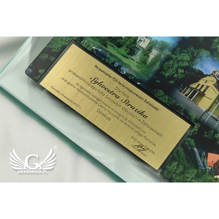 Certificate of Recognition - Horizontal - UV Color Print - DUV020