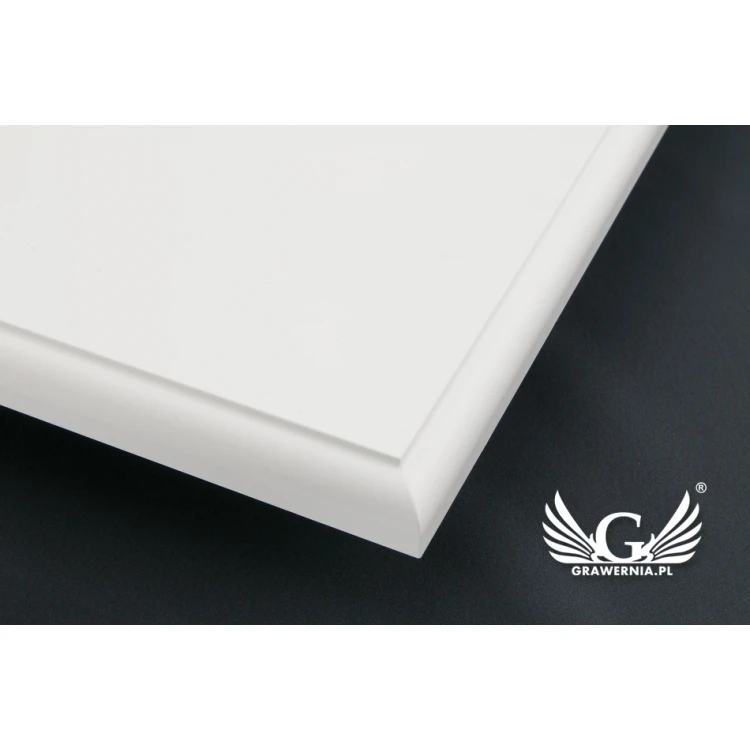 Diploma of Recognition - Silver Engraving Laminate - White Matte Base - DS017