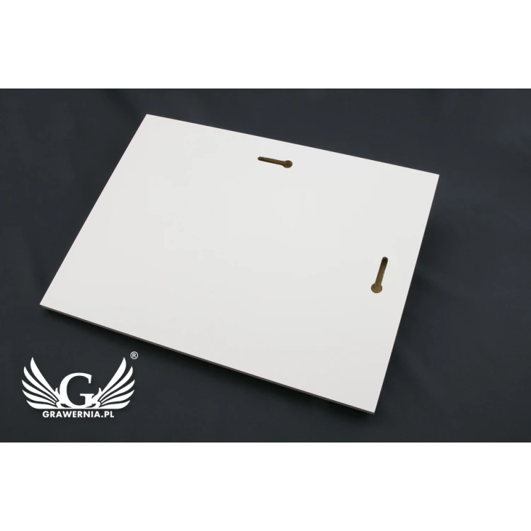 Diploma of Recognition - Silver Engraving Laminate - White Matte Base - DS017