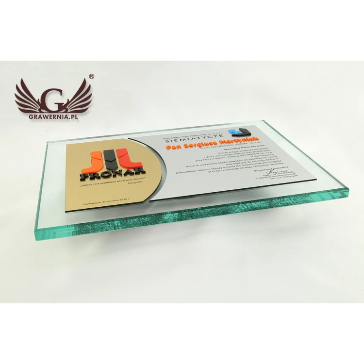 Certificate of Recognition - SL050 - Horizontal