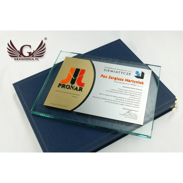 Certificate of Recognition - SL050 - Horizontal