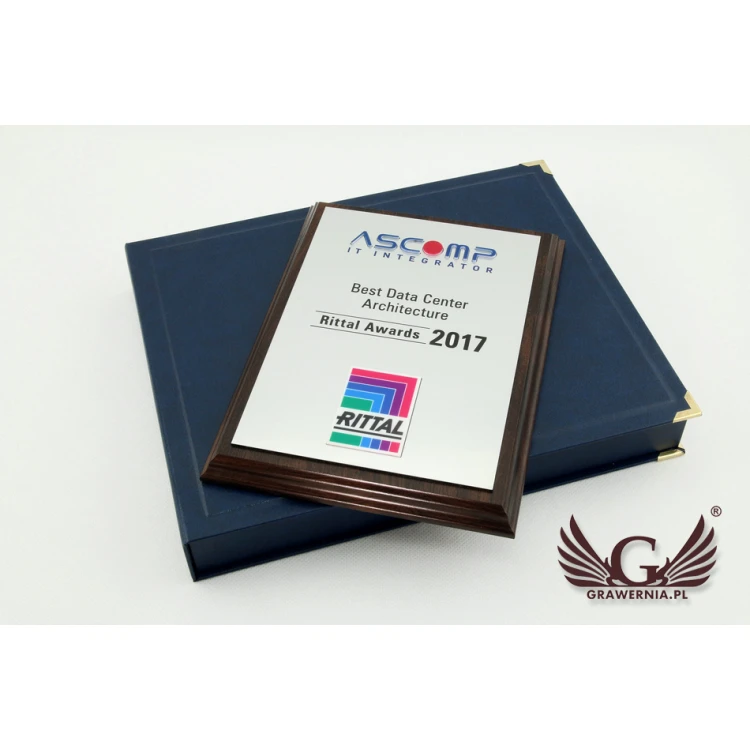 Recognition Diploma with Acrylic Logos - UV Digital Print - DUV018