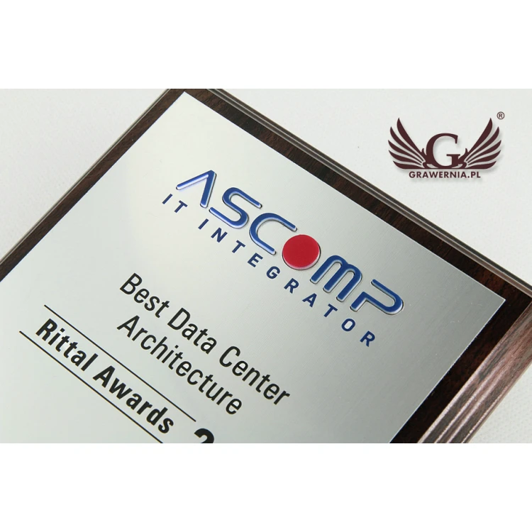 Recognition Diploma with Acrylic Logos - UV Digital Print - DUV018