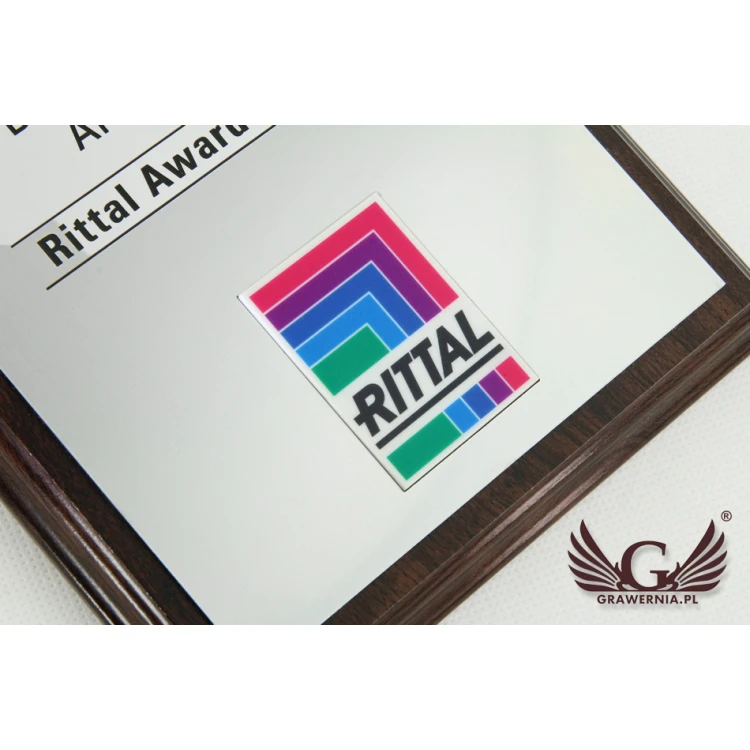 Recognition Diploma with Acrylic Logos - UV Digital Print - DUV018