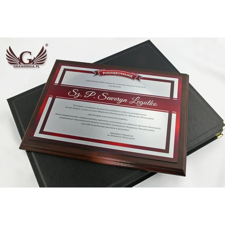 Recognition Diploma with Color UV Print - Horizontal - DUV023