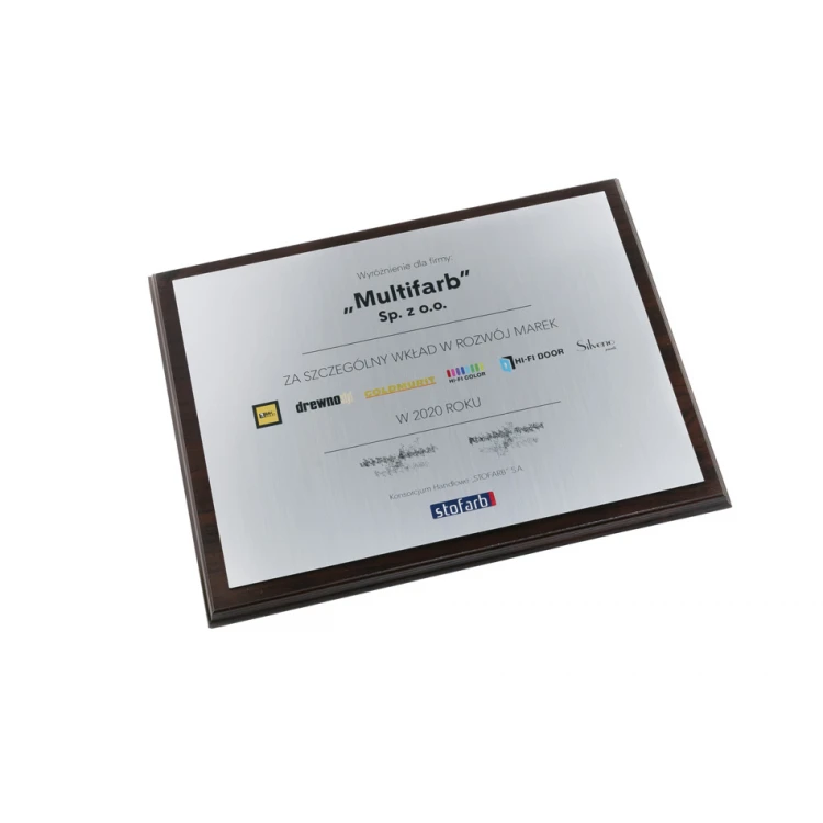 Recognition Diploma with Color UV Print - Horizontal - DUV061