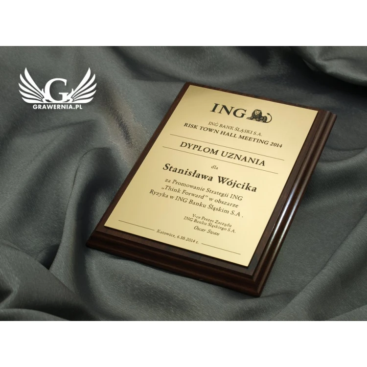 RECOGNITION DIPLOMA - GOLD MD2 - DS014