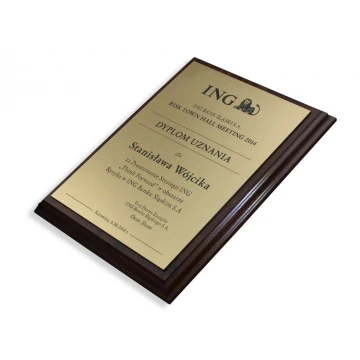 RECOGNITION DIPLOMA - GOLD MD2 - DS014