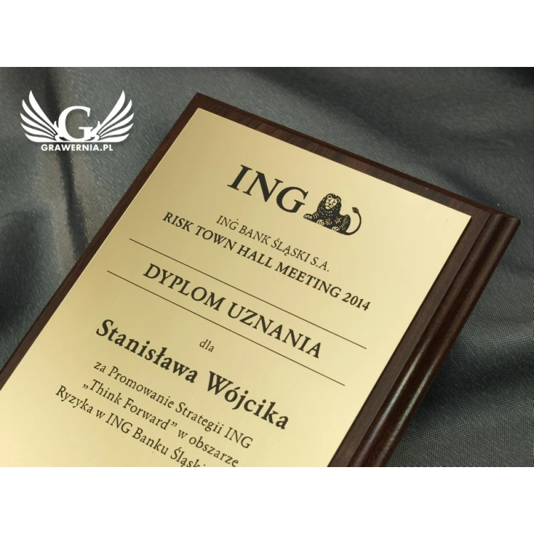 RECOGNITION DIPLOMA - GOLD MD2 - DS014