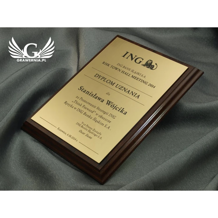 RECOGNITION DIPLOMA - GOLD MD2 - DS014