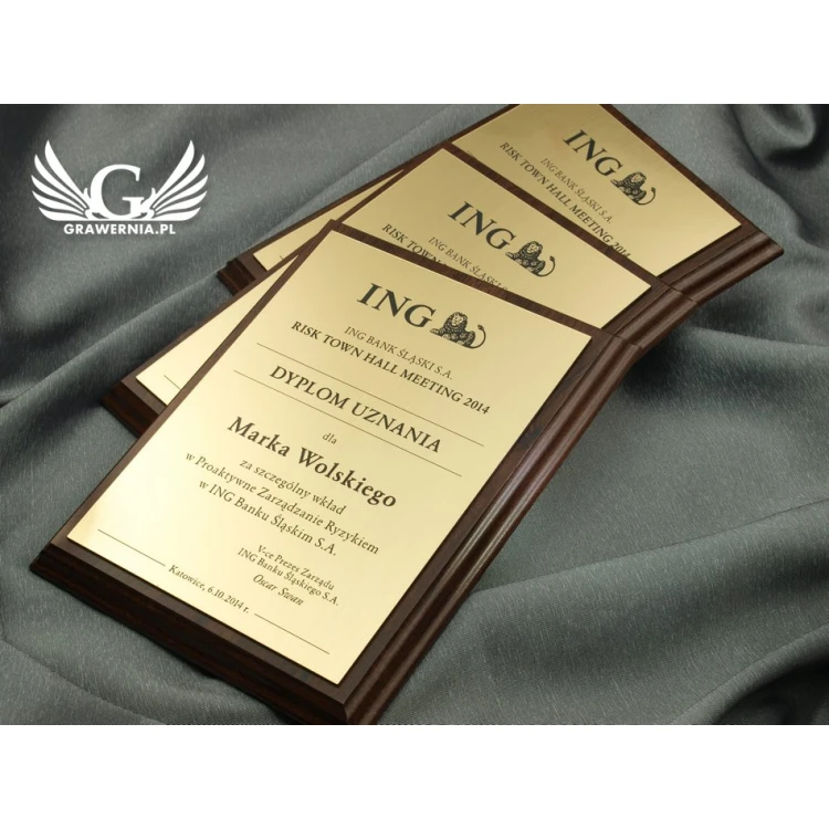 RECOGNITION DIPLOMA - GOLD MD2 - DS014