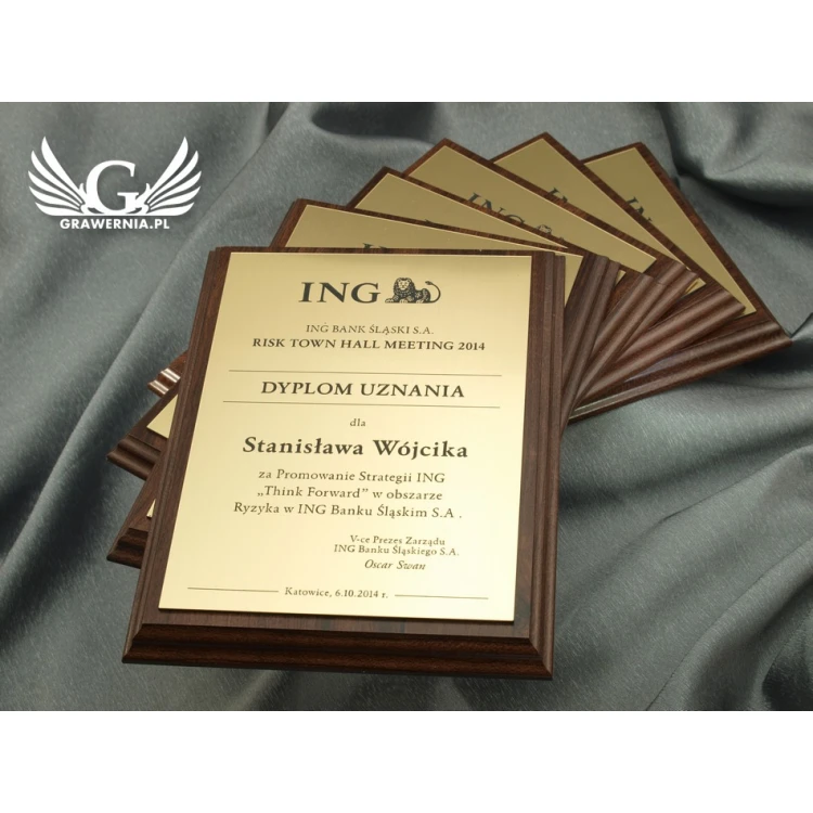 RECOGNITION DIPLOMA - GOLD MD2 - DS014