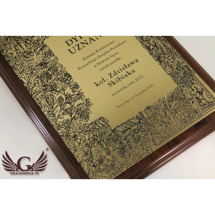 RECOGNITION DIPLOMA - GOLD - SL047