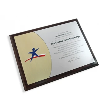 Diploma with Acrylic Logo - SL025