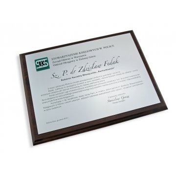 Diploma with Acrylic Logo - SL031