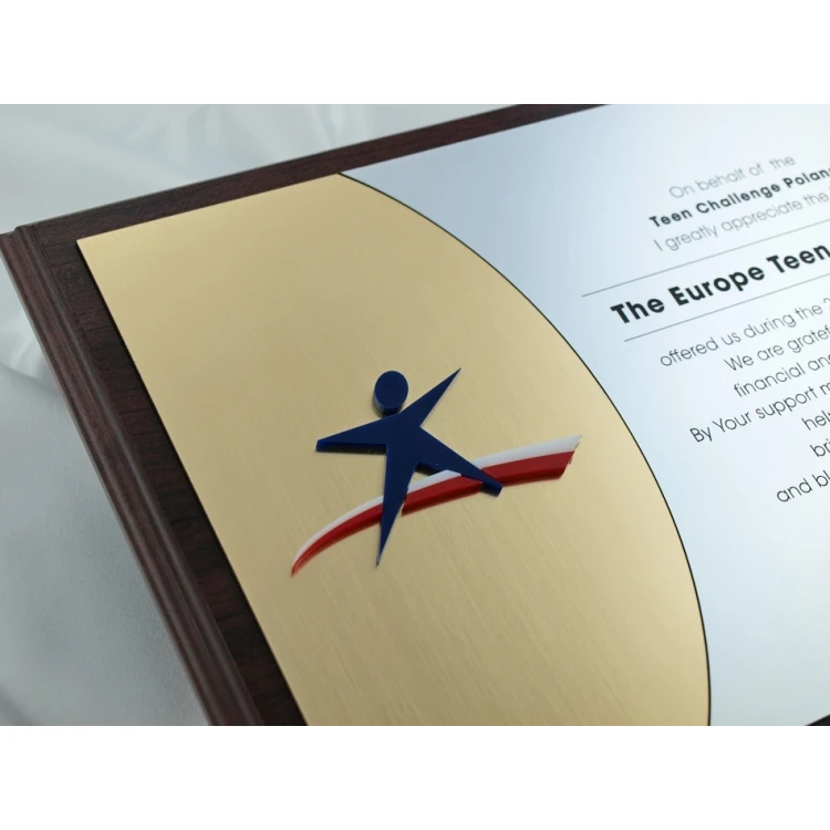 Diploma with Acrylic Logo - SL025