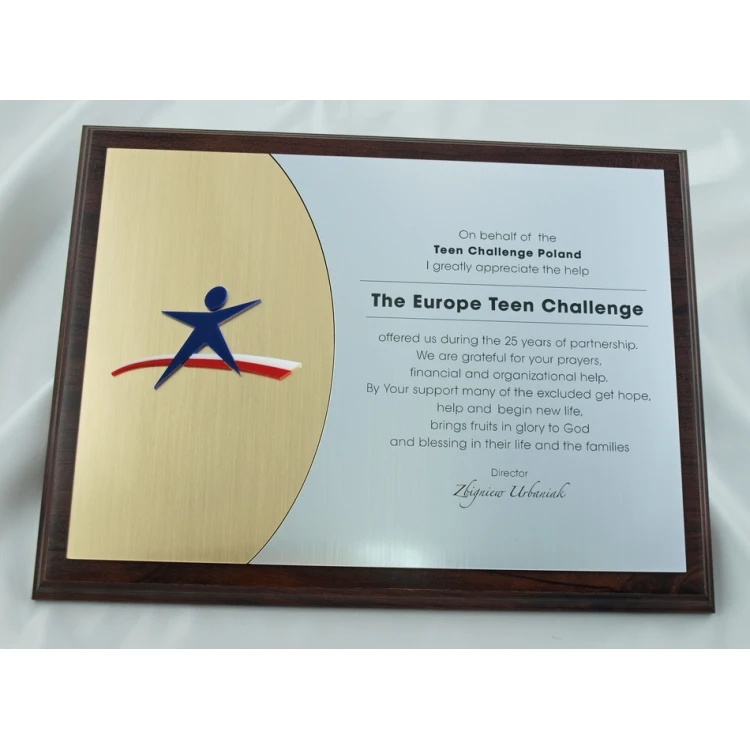 Diploma with Acrylic Logo - SL025