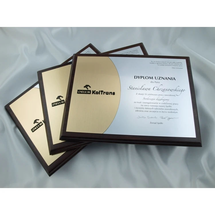 Diploma with Acrylic Logo - SL025