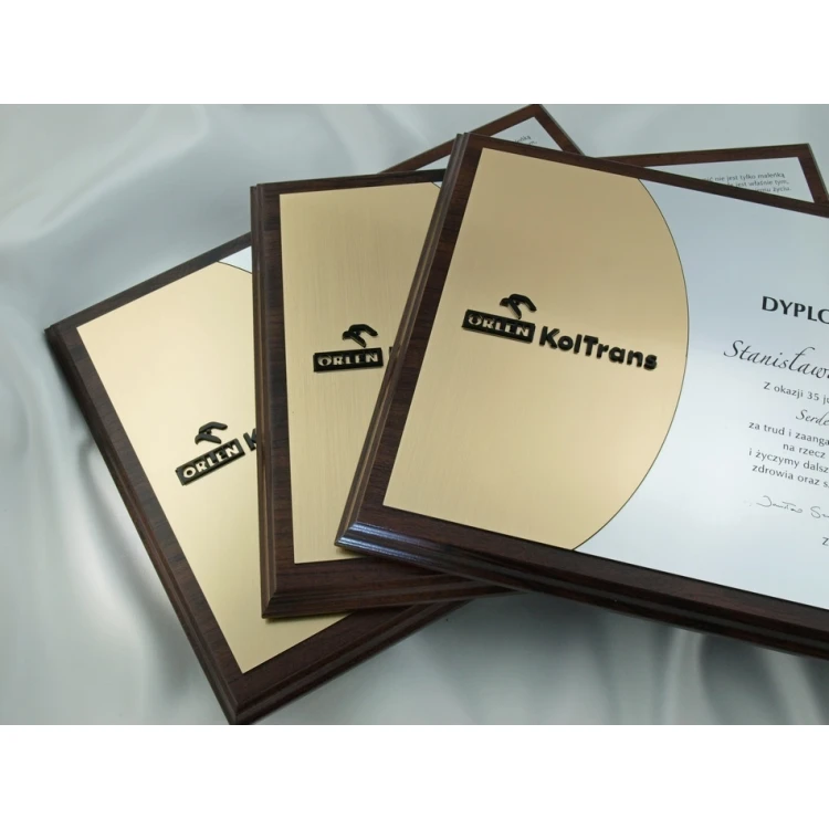 Diploma with Acrylic Logo - SL025