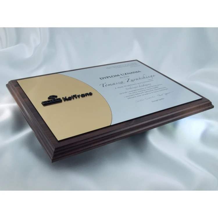 Diploma with Acrylic Logo - SL025