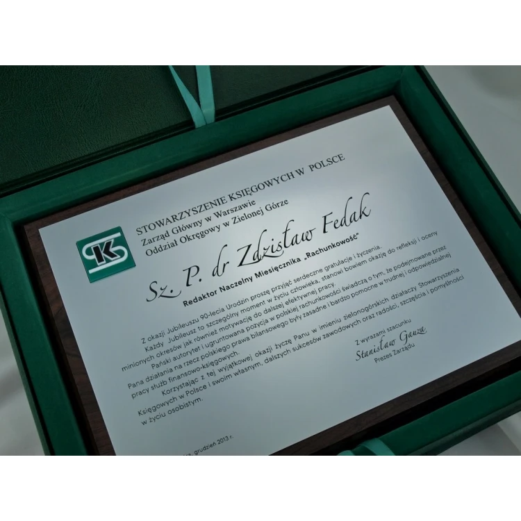 Diploma with Acrylic Logo - SL031