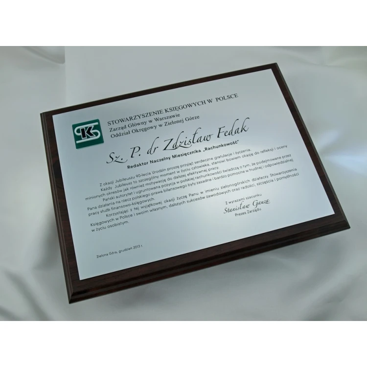 Diploma with Acrylic Logo - SL031