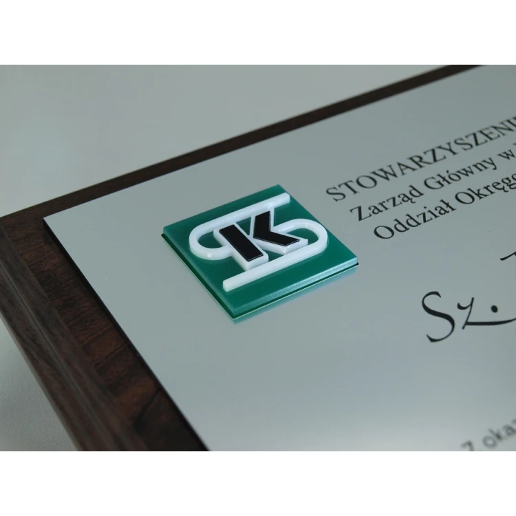 Diploma with Acrylic Logo - SL031