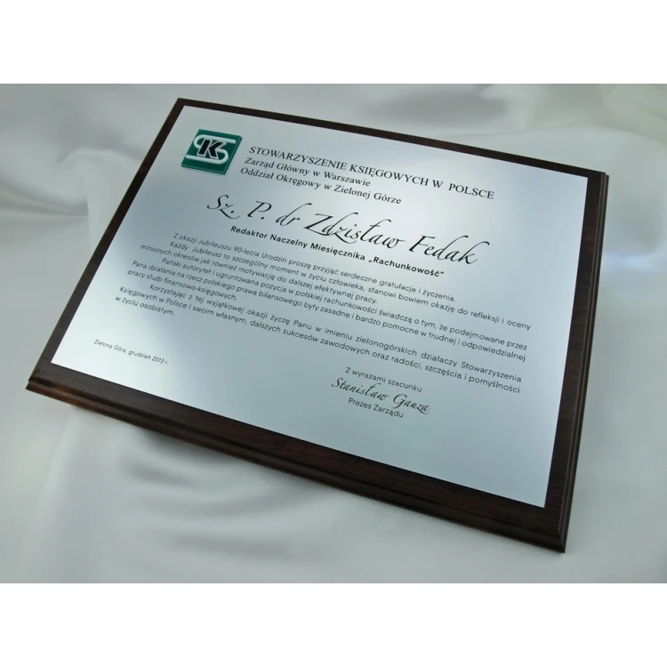 Diploma with Acrylic Logo - SL031