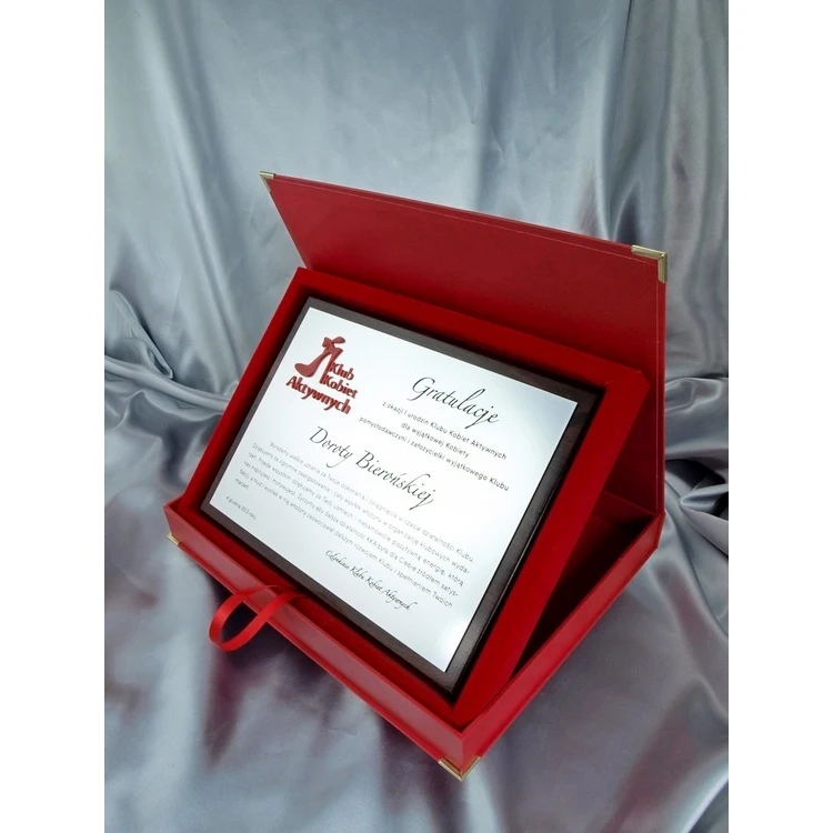Diploma with Acrylic Logo - SL032