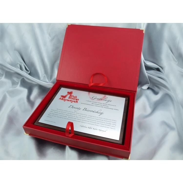 Diploma with Acrylic Logo - SL032