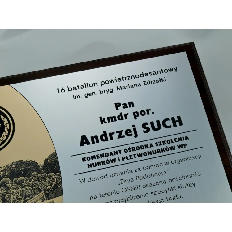 BPD Diploma with SL033 Photo