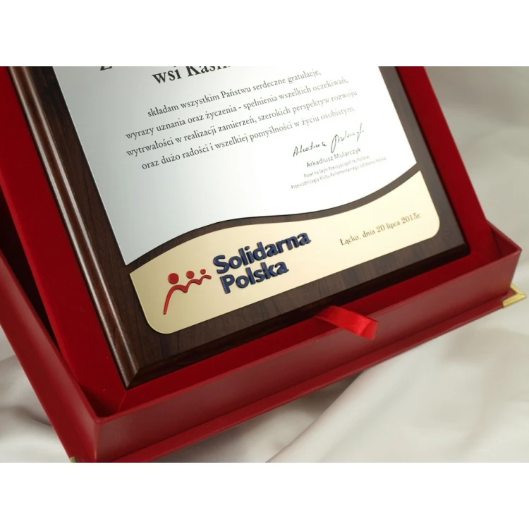 ACRYLIC LOGO DIPLOMA - LASER CUT - SL026
