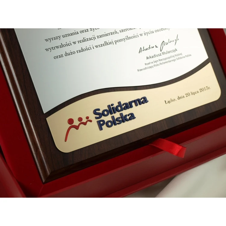 ACRYLIC LOGO DIPLOMA - LASER CUT - SL026