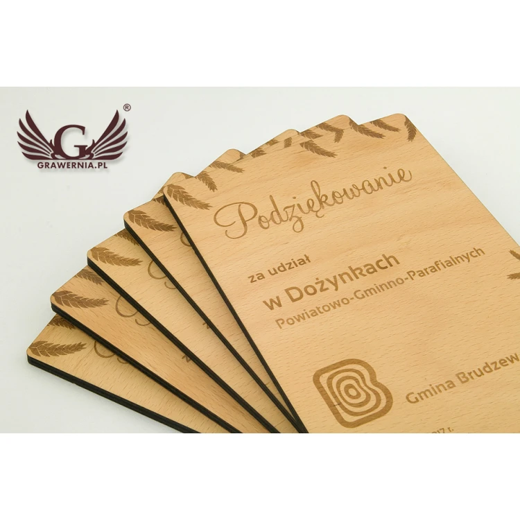 Wooden Diploma for Any Occasion (A5) - DRE002