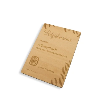 Wooden Diploma for Any Occasion (A5) - DRE002
