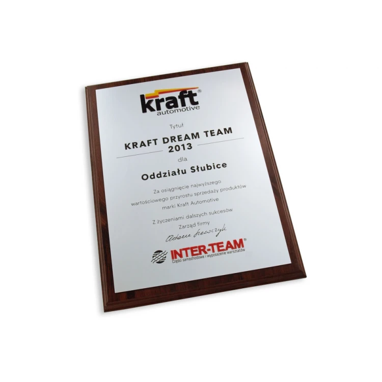Diploma with two embossed logos - SL030