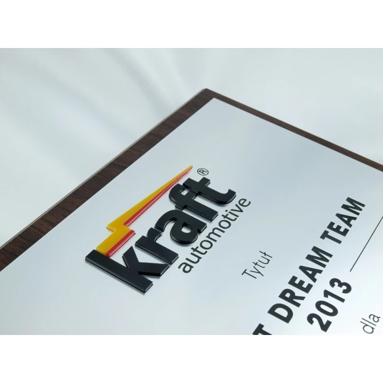 Diploma with two embossed logos - SL030