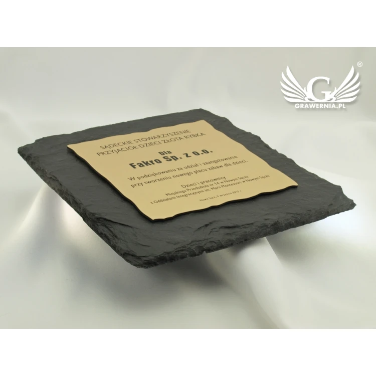Slate Stone Diploma - DK002 - Square