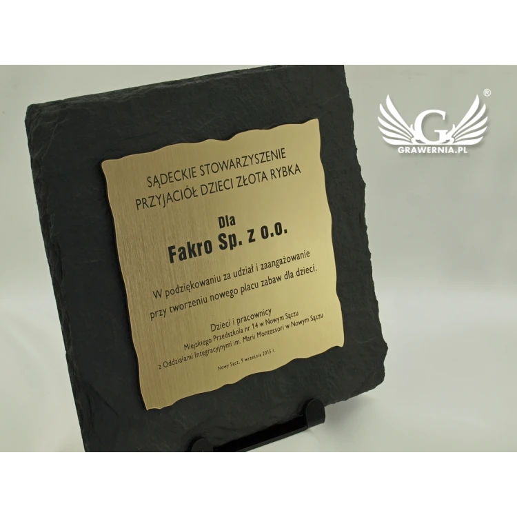 Slate Stone Diploma - DK002 - Square