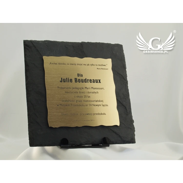 Slate Stone Diploma - DK002 - Square