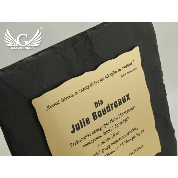 Slate Stone Diploma - DK002 - Square