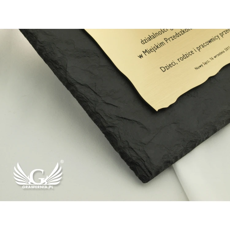 Slate Stone Diploma - DK002 - Square