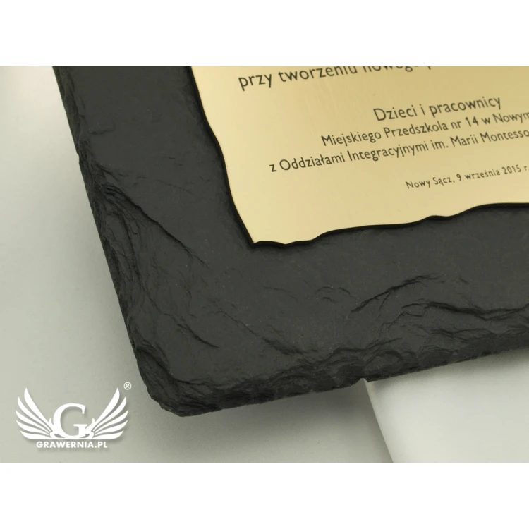 Slate Stone Diploma - DK002 - Square