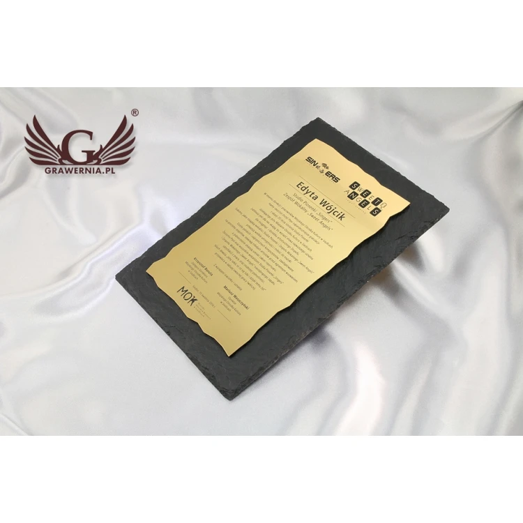Slate Stone Diploma - DK003 - Vertical