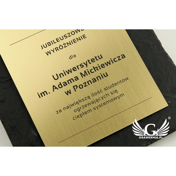 Slate Stone Diploma - DK003 - Vertical