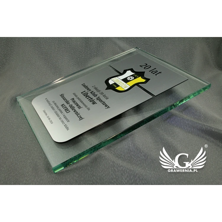 Diploma for the 20th Anniversary - UV Print - DUV005